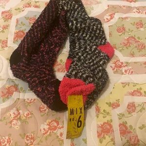 NWT two pair of warm plush socks